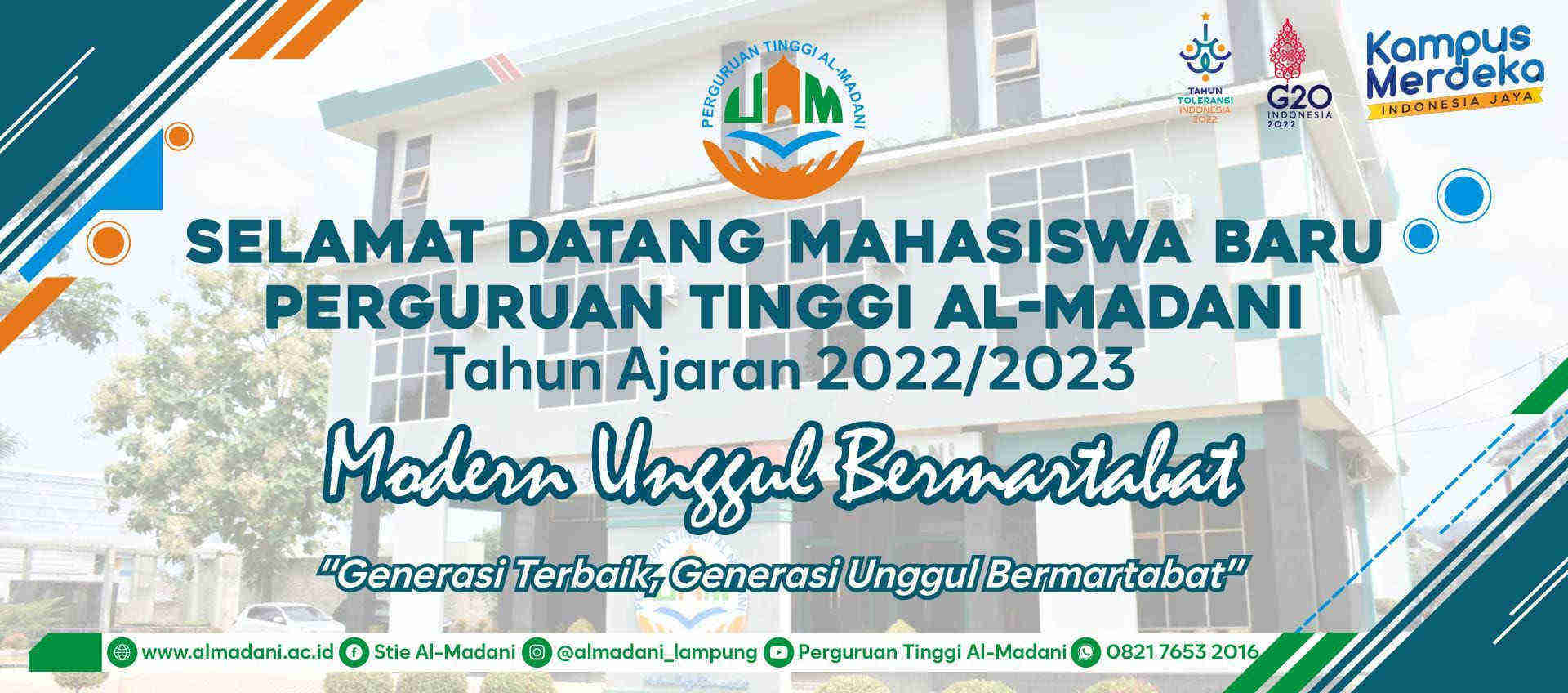 Selamat Datang Mahasiswa Baru TA 2022/2023